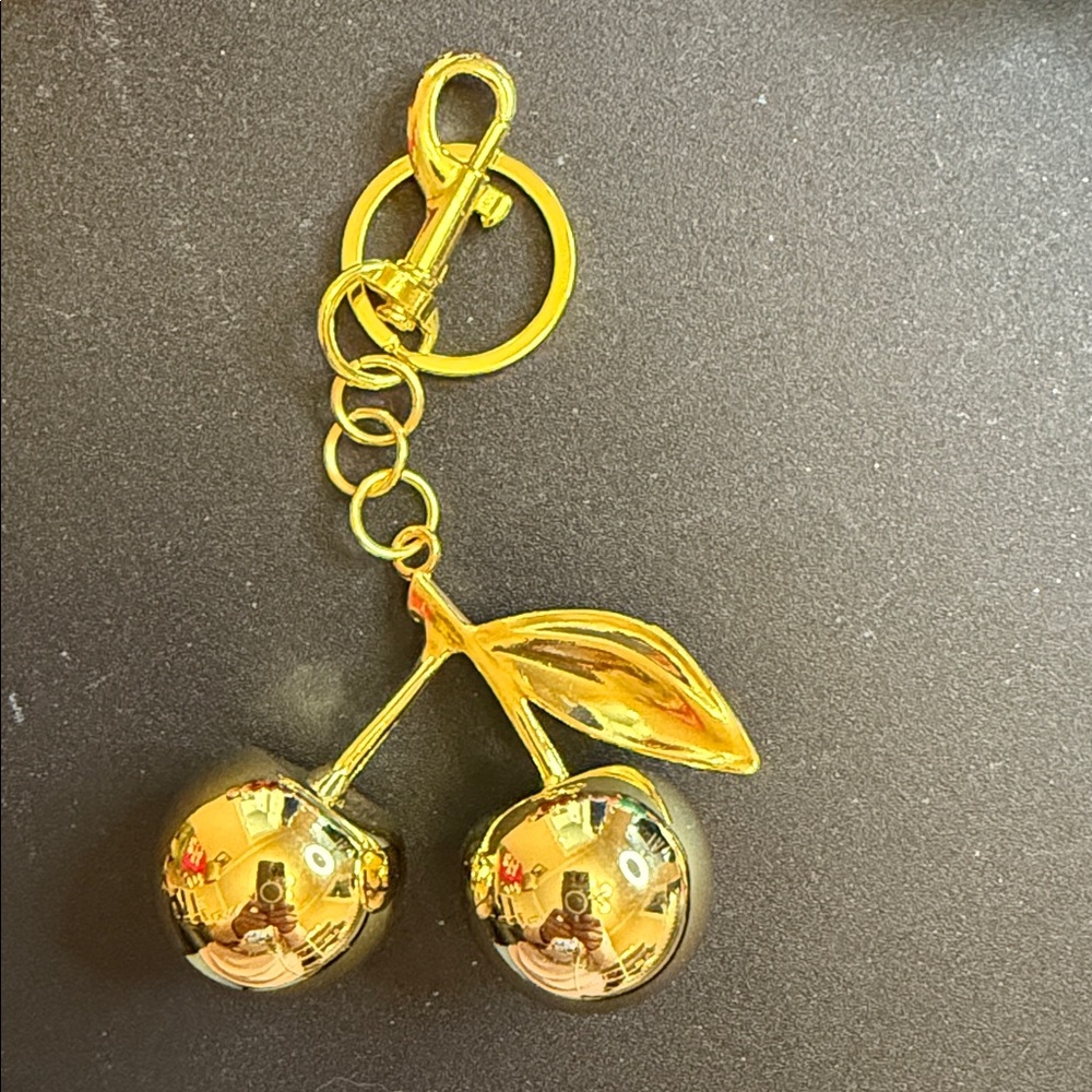 Cherry Bag Charm/Key Chains Large Various Colors - Picture 7 of 8